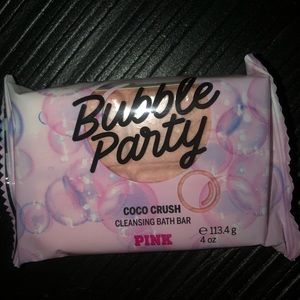 PINK cleansing bath bar